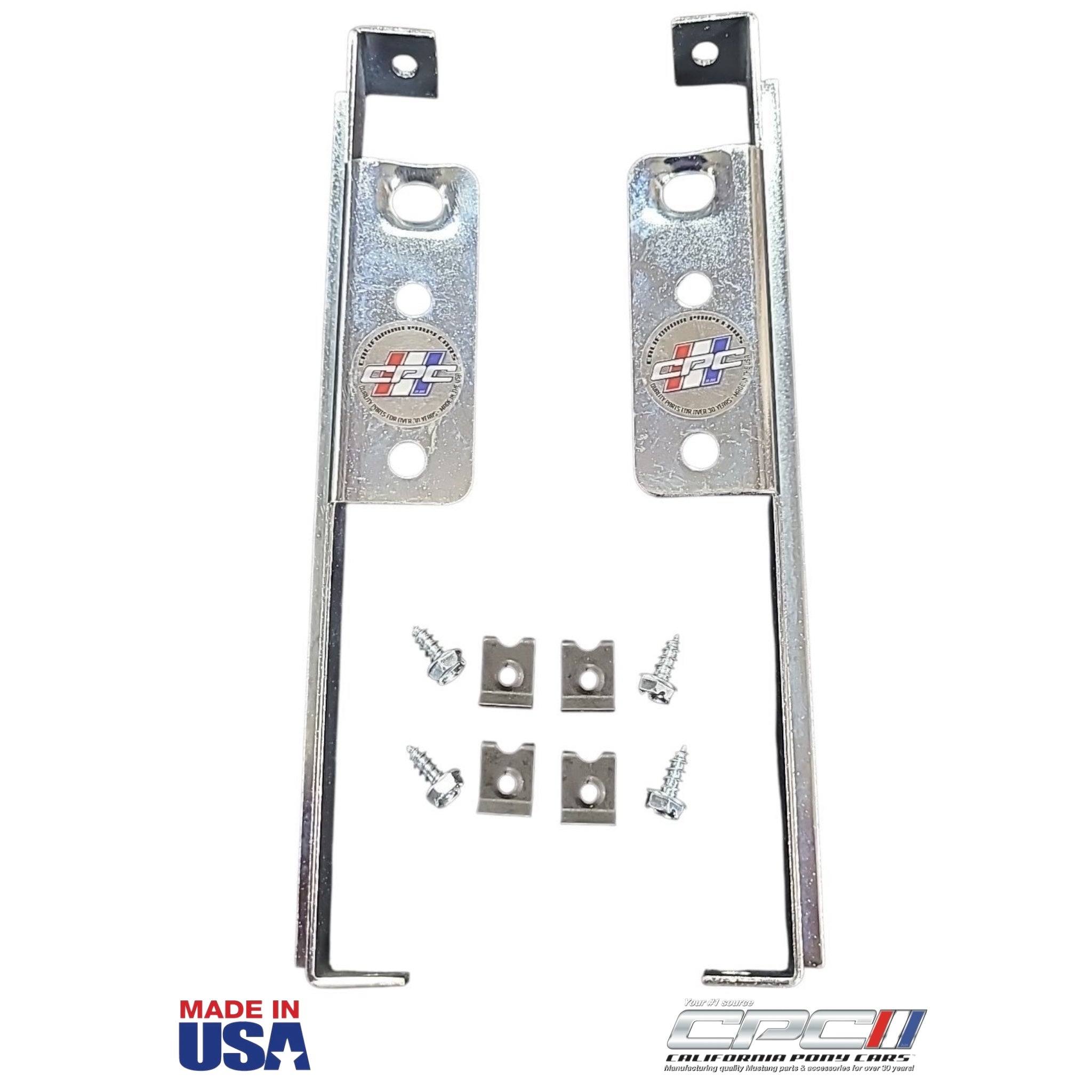 1967 Mustang GT Fog Light Bar Brackets C7ZZ-15266-A USA