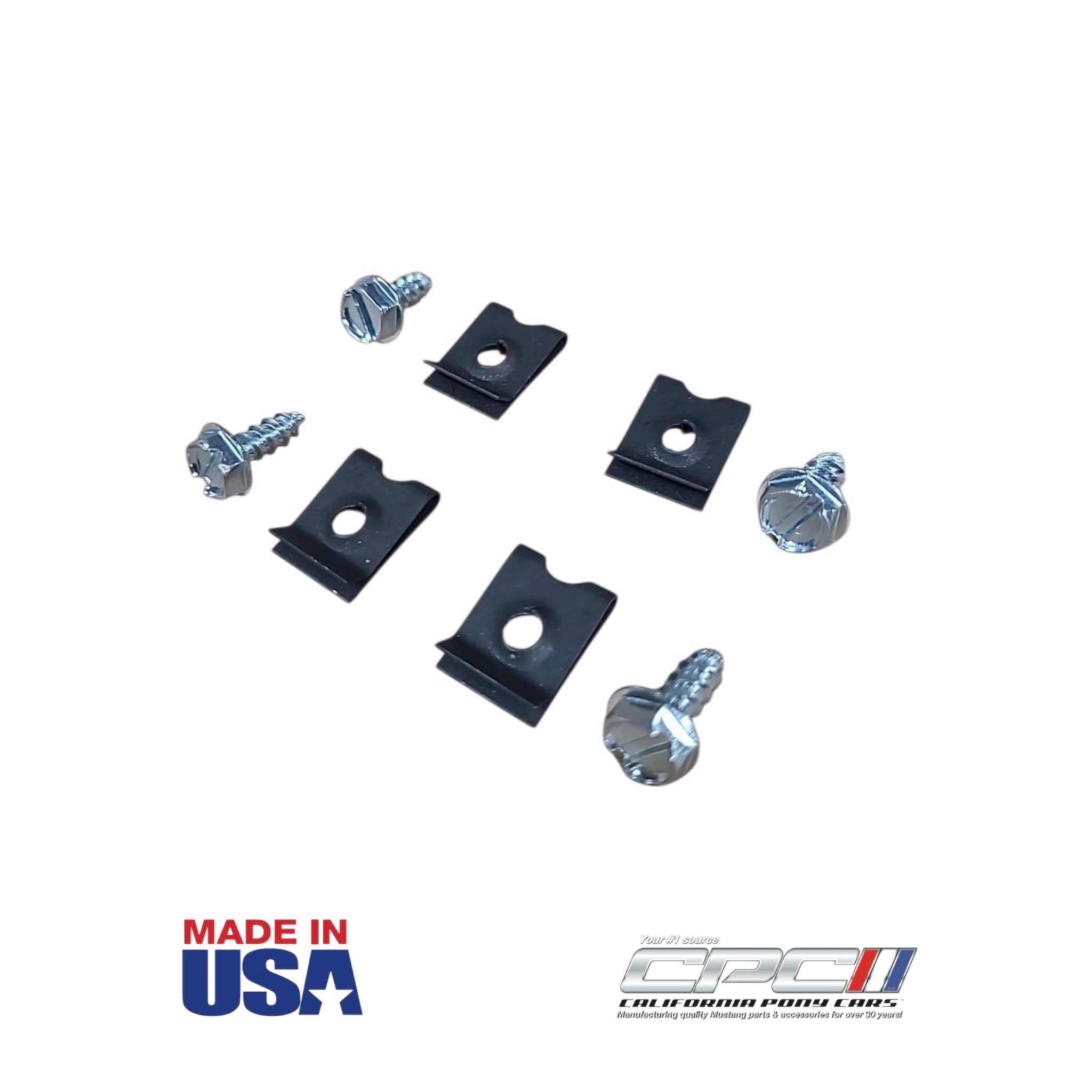 1967 Mustang GT Fog Light Bar Brackets C7ZZ-15266-A USA