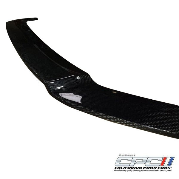 Front Bumper Lip Splitter With Rods For 2013-2014 Ford Focus ST – Matte Black PP