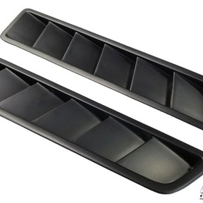 2012-2018 Focus ST/RS Fiberglass hood Vents, Pair