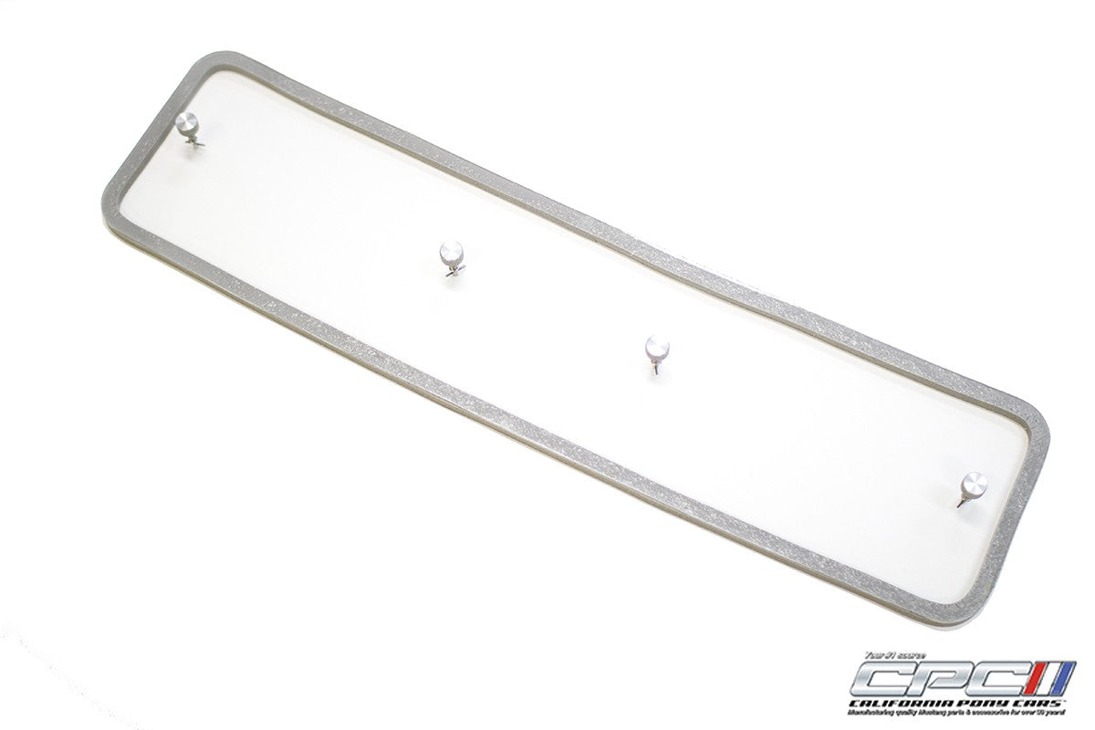 19671968 Mustang Cowl Vent Cover, 4 Knobs Attached California Pony Cars