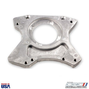 1964-1965-ford-mustang-T5-T-5-5-speed-Spacer-Adapter-Plate-For-5-Bolt-BellHousing-C3AA-6394-C-top-view-made-in-usa