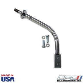 1968-Mustang-T5-5-Speed-BorgWarner-Tremec-TKO-TKX-Shift-Lever-handle-tra-068-200-conversion-kit-California-Pony-Cars-USA-made-side-view-chrome-plated-with-hardware