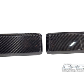 2018-2020 F-150 Front Bumper Caps, Carbon Fiber Replacements
