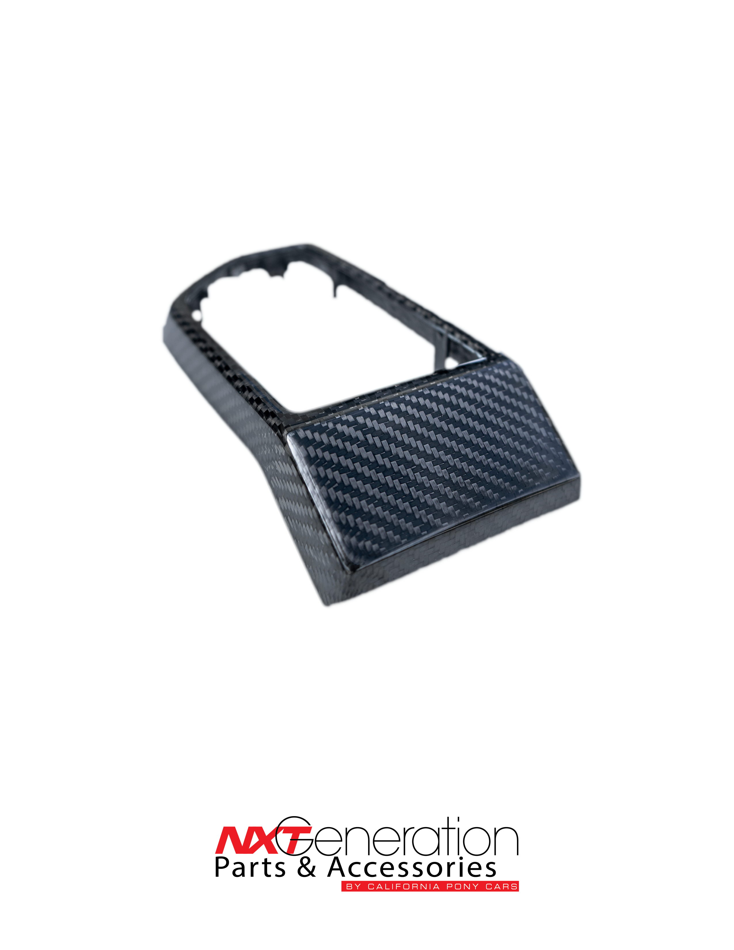 thumbnail image 2 of Shome-Auto Carbon Fiber Look Center Dash Trim Bezel For 2015-2020 Ford F150 2 of 5