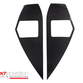 2015-2020 F-SERIES CARBON FIBER DASH BOARD, SIDE VENT "COVERS"