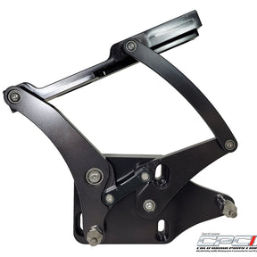 1967-1970 Mustang Billet Aluminum Hood Hinges, Black