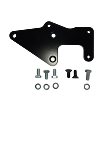 1964-1965-1966-1967-1968-1969-1970-1971-1972-1973-Mustang-Cougar-3-speed-4-speed-Manual-TOPLOADER-Shifter-Mounting-Plate-Kit-TRA-653-555-California-Pony-Cars-USA-Made-top-view-C5ZZ-7E046-T-C7ZZ-7E046-T-hardware-kit 