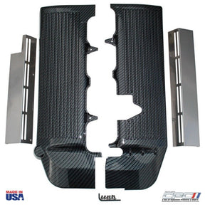Hydro Carbon Fiber 2005 - 2010 Finned Fuel Rail Covers