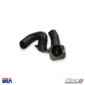 Top view of 1964–1966 Mustang Defroster Hose & Cone Duct Kit HEA-646-010, OEM C5ZZ-18490-K, Made in USA by California Pony Cars