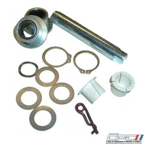 1964-1973 Mustang Roller Bearing Clutch Pedal Shaft & Brake Bushing Kit (TRA-643-716) – Includes pedal shaft, roller bearings, bushings, and full hardware set for smoother clutch operation and reduced pedal effort. USA Made California Pony Cars.