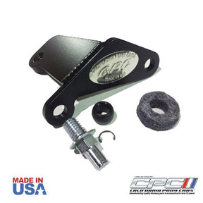 side of 1965–1973 Mustang and Galaxie Clutch Equalizer Bar Retrofit EQ Pivot Bracket TRA‑658‑538, Made in USA