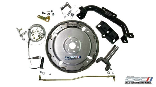 1967–1973 Mustang AOD automatic overdrive transmission conversion kit for Holley-style carburetors
