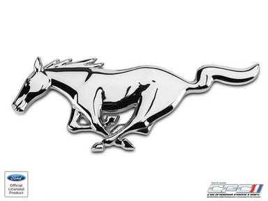 1994-2004 Mustang front grille running horse emblem chrome EMB-000-108 California Pony Cars 