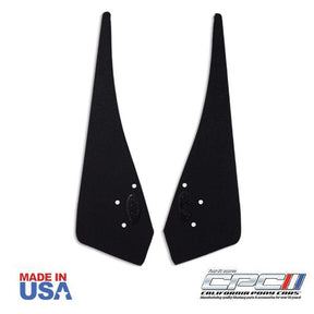 California Pony Cars 2015-2020 Mustang Shelby GT350 and GT350R front fender splash shields EXT-157-363