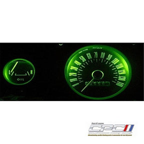 1965-1966 LED Gauge Kit-Green