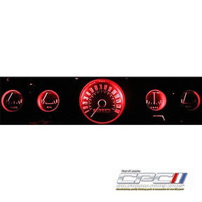 1965-1966 LED Gauge Kit-Red