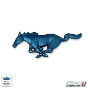 1994-2004 Mustang Running Horse Emblem, Bright Blue
