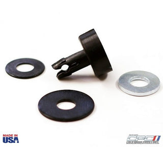 1964-1965-1966-Ford-Mustang-Falcon-Ranchero-Fairlane-Comet-Bronco-Door-latch-rod-Lock-Pawl-Bushing-repair-Kit-C4SZ-6321801-C-INT-656-511-side-view-California-Pony-Cars-USA-Made