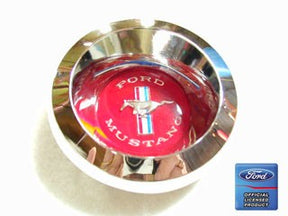 1967-1969 Mustang  Hub Center with Red Emblem