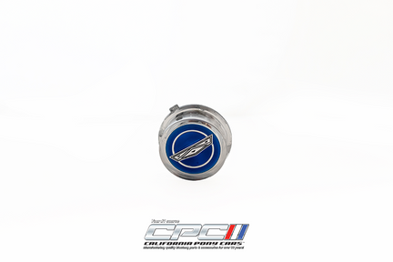 1965-1966 Mustang Blue Spinner Emblem
