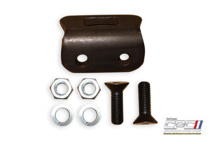 Mustang clutch fork pivot fulcrum bracket kit TRA-670-552 by California Pony Cars — OEM spec C8AZ-7522-B with mounting hardware