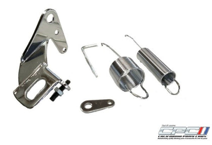  California Pony Cars Mustang AOD, 700-R4 kickdown and throttle cable bracket dual spring